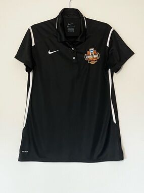 NIKE 2017 NCAA Final Four Phoenix Polo Shirt Black Womens XL